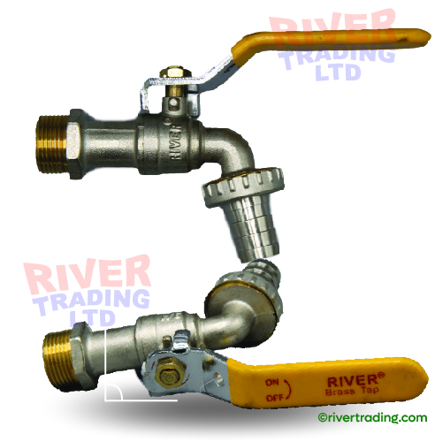 RIVER BRASS TAP - ROBINET